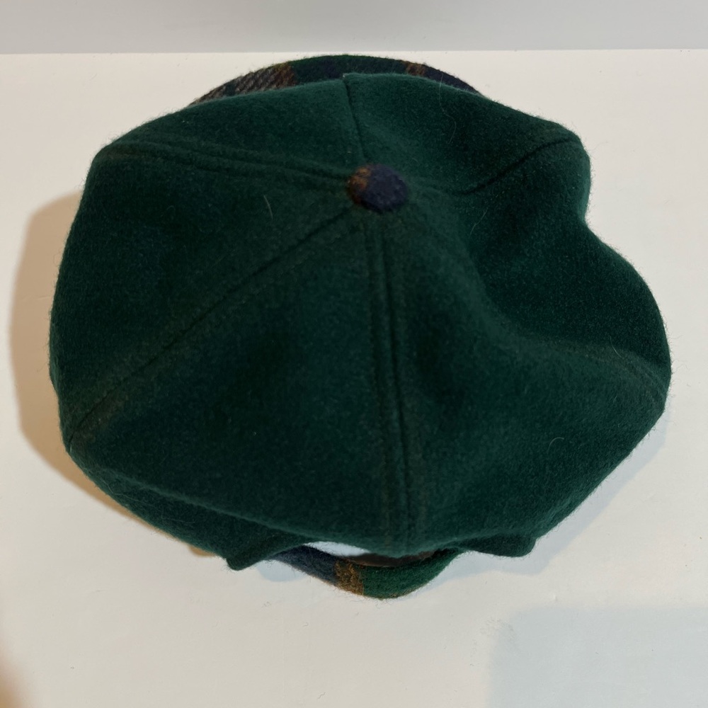 Vintage Eddie Bauer Solid & Plaid Wool Blend Adjustable One Size Men Hat USA - Picture 4 of 11
